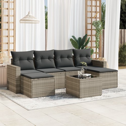 Tlg garten sofagarnitur mit - 7-tlg.,