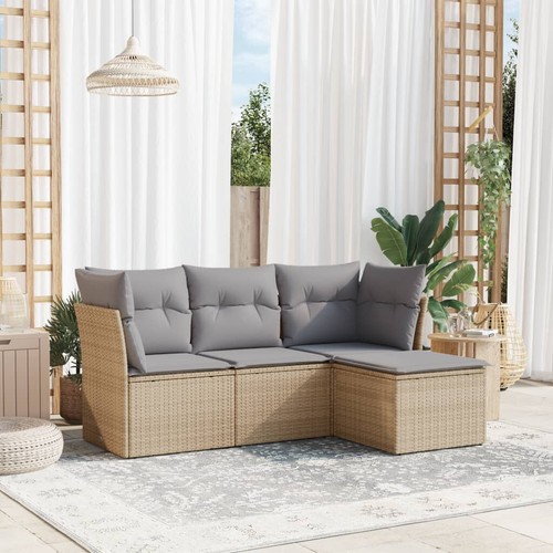 Tlg garten sofagarnitur mit - 4-tlg.,