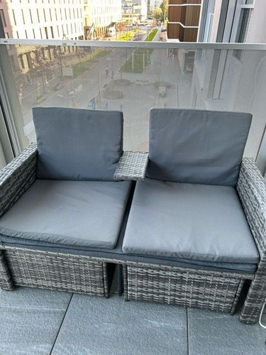 Polyrattan lounge gartensofa - lounge,