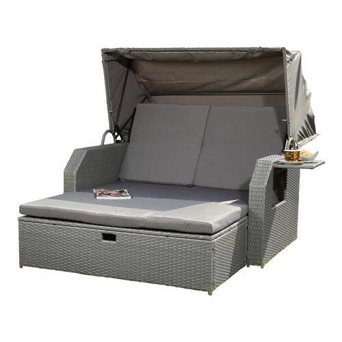 Strandkorb dach sonnenbett - strandkorb,