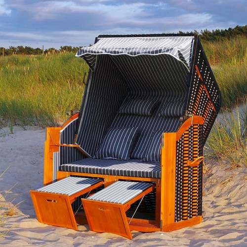 Led strandkorb luxus - strandkorb,